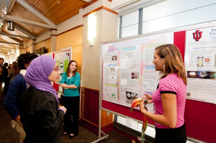 Student poster presentation