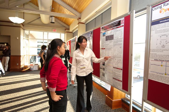 Student poster presentation