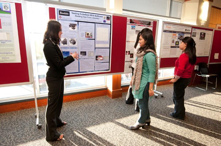 Student poster presentation