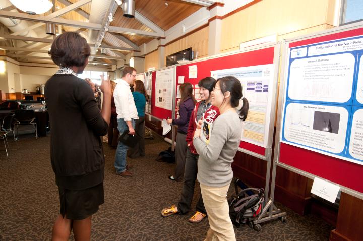 Student poster presentation