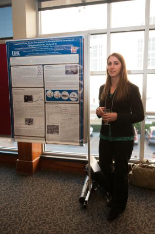 Student poster presentation