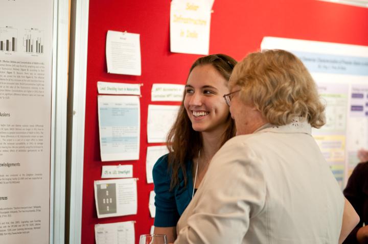 Student poster presentation