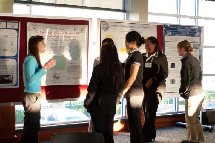 Student poster presentation